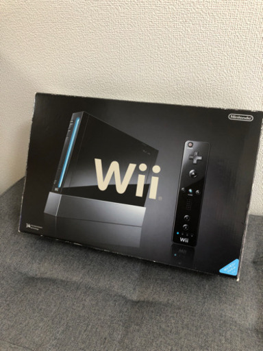Wii本体（クロ）　美品　箱付き