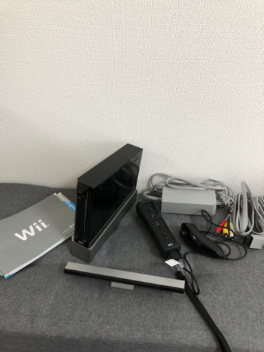Wii本体（クロ）　美品　箱付き