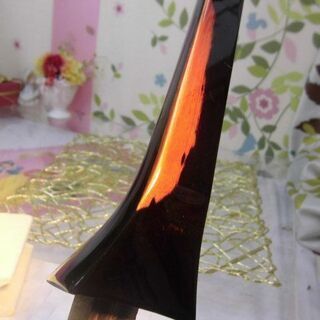 現品販売　350.000円　新品未使用　沖縄三線専用棹　八重山黒檀棹(エーマクルチ)入手困難品の画像