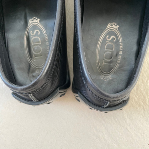 値下げしました★TOD’S レザーローファー　ブラック
