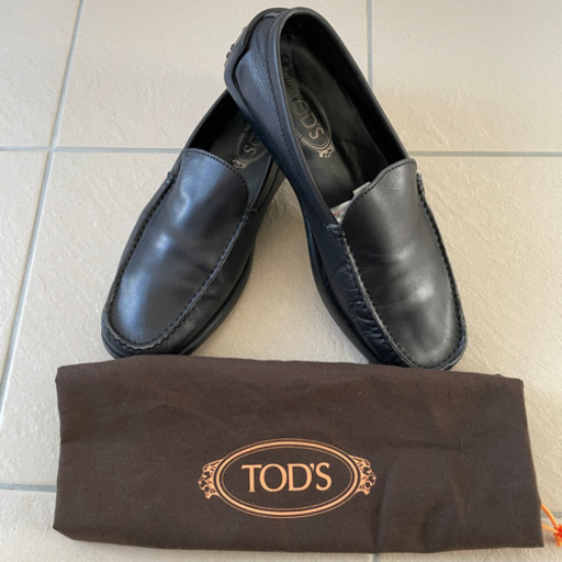 値下げしました★TOD’S レザーローファー　ブラック
