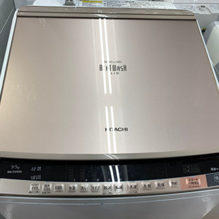HITACHIの9.0kgの全自動洗濯機です♪