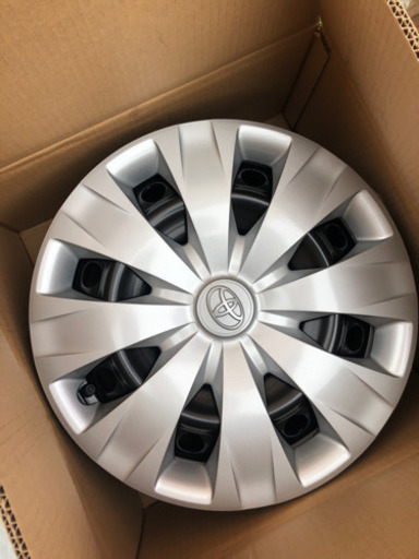 未使用鉄チンホイール（カバー付）