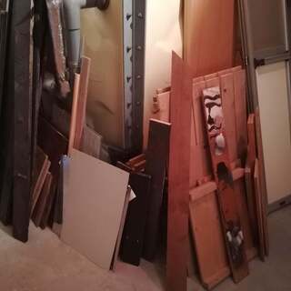 【本日15時まで限定で差し上げます】　端材や古い床材