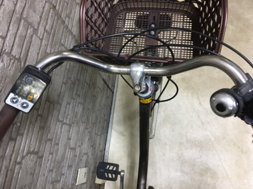 東京23区配達無料　新基準 Panasonic パナソニック ビビTX 8Ah リチウム 電動自転車☆中古☆パナ☆26インチ 