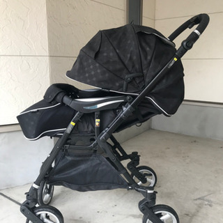 最安値⭐︎ピジョンベビーカー 両対面プレミージュノワールダイヤモンド
