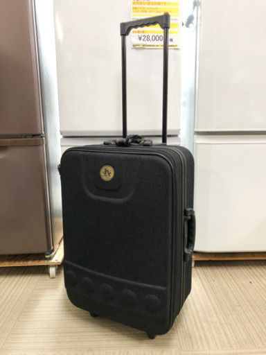 【美品‼️】トラスト ソフトスーツケース キャリーバッグ Sサイズ 布製ブラック♪