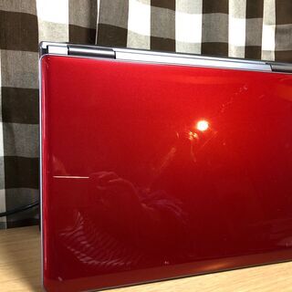 ☆彡美麗品！ＷｅｂカメラUSB接続付き・新品SSD240GB☆超高速ｉ７第二世代/人気ＮＥＣ/Win10 64bit/Office2019付/15.6ｲﾝﾁ/メモリ４ＧＢ/無線/DVD・ＣＤ再生ソフト付・クリスタルレッド　No.2011004の画像
