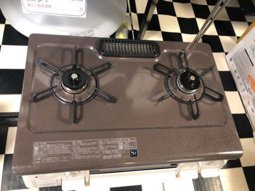 【リサイクルサービス八光　田上店　安心の3か月保証　配達・設置OK】パロマ ガステーブルコンロ片面焼グリル（右強火力・プロパンガス) PA-N41BHA-R-LPG
