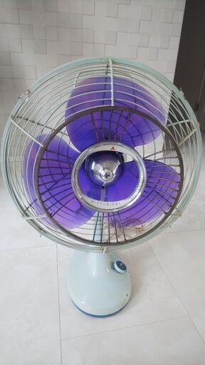 昭和レトロな扇風機 三菱電機