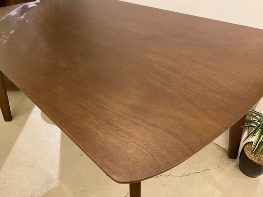 ダイニングテーブル テーブル 茶 作業台 中古品