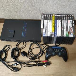 プレイステーション２本体　　　　　　　　　ソフト15本