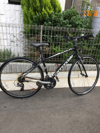 キャノンデール　黒　マウンテンバイク