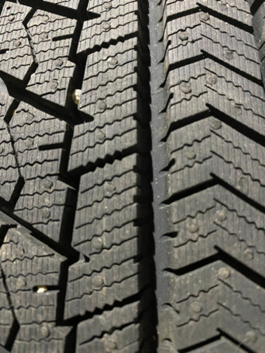ブリヂストン　165/65R14 14インチ　ブリザックVRX 4本アルミ付き中古　
