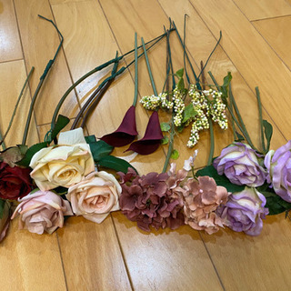 大須問屋購入造花