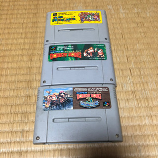 スーパーファミコン　ゲーム3本の画像