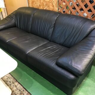 総本革応接ソファセットの画像