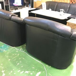 総本革応接ソファセットの画像