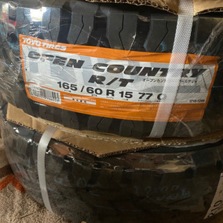 ハスラー タフト ウェイク エブリィ アトレーワゴン ハイゼット 15インチ MUD-X タイヤホイール トーヨー オープンカントリーRT 165/60R15の画像