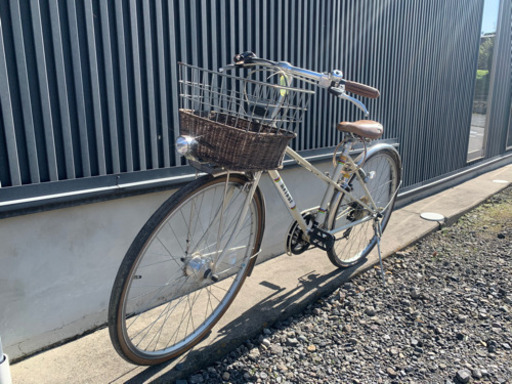 自転車　通勤用　通学用　6段切替