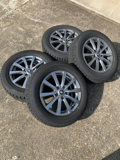 アルミホイール付 スタッドレスタイヤ×4本