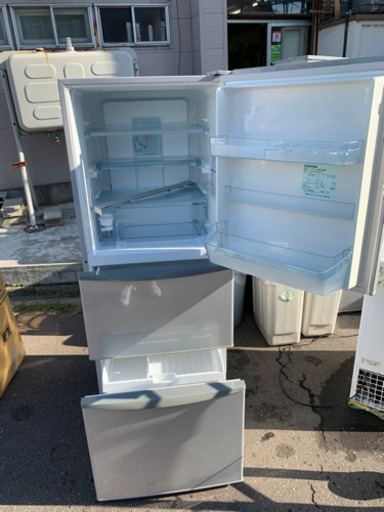 東芝 冷蔵庫 3ドア 339L ファン式 GR-34ND 自動製氷 