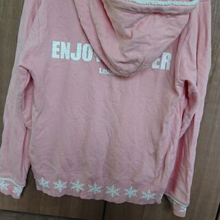 laundry 冬用パーカー 裏起毛の画像