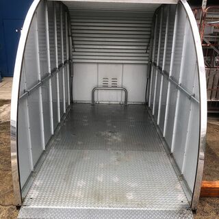 中古　バイクガレージ　車庫　シャッター付　床付　バイク保管　ジェットスキー保管　農機具保管　耕運機保管　中古倉庫　中古物置　愛知 岐阜　一宮市　グッドプライス一宮の画像