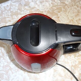 ●T-fal 電気ケトル アプレシア プラス メタリックルビーレッド 0.8L●中古美品●完動品●外箱なし●の画像