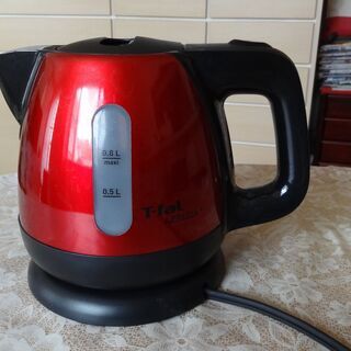 ●T-fal 電気ケトル アプレシア プラス メタリックルビーレ...