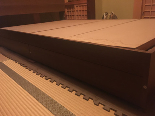 セミダブルベッド（フレームのみ）取引相手決定しました