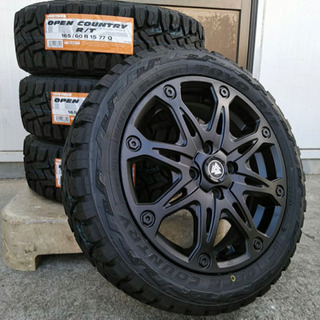 ハスラー タフト ウェイク エブリィ アトレーワゴン ハイゼット 15インチ MUD-X タイヤホイール トーヨー オープンカントリーRT 165/60R15の画像