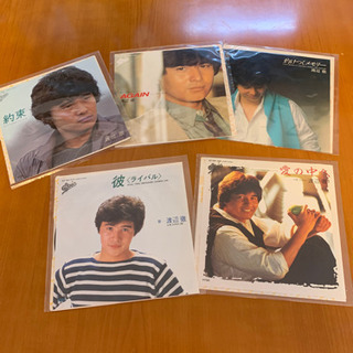 渡辺徹・シングルレコード