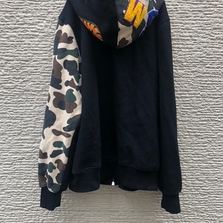 　A Bathing Ape シャークパーカー　XL エイプ