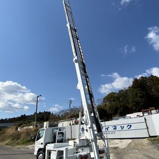 三菱 キャンター PA-FE73DBX 引越リスト車17.5m Aichi ラジコン付き 245kg 平成18年の画像