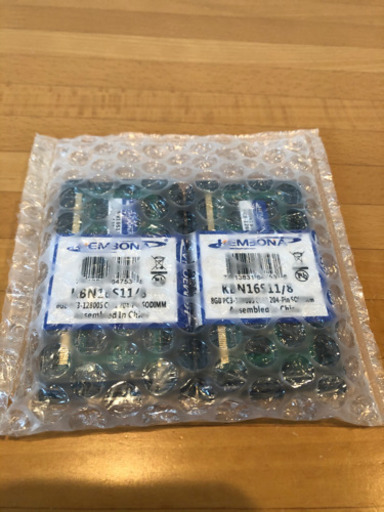 KEM3ONAメモリー8GB×2個未開