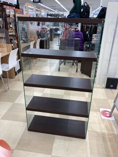 5段グラスシェルフ