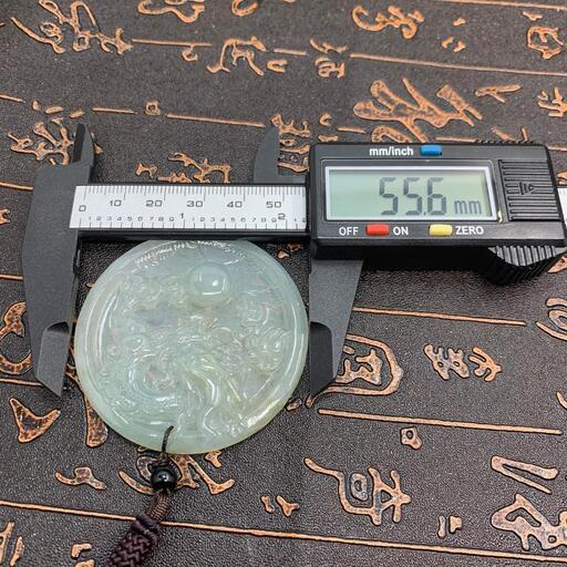 福袋 ネックレス 龍 ドラゴン 本翡翠 氷ヒスイ 緑色 誕生日プレゼント 