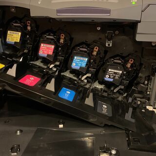 【ジャンク品】キヤノン A3カラーレーザープリンタ LBP9100C　カウンタ：909ページの画像