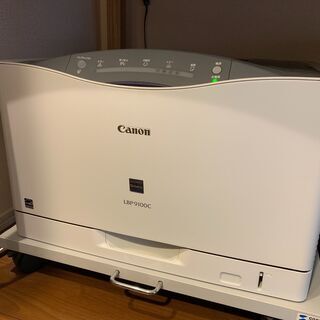 【ジャンク品】キヤノン A3カラーレーザープリンタ LBP9100C　カウンタ：909ページ