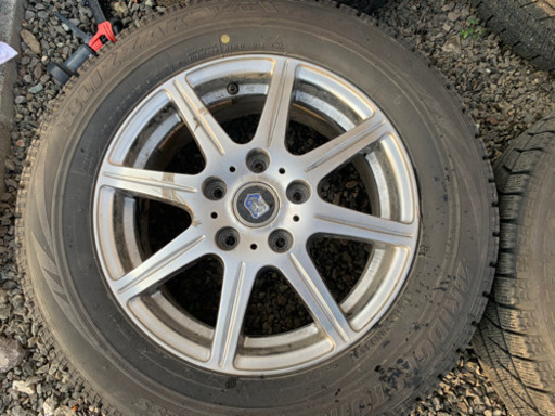 195/65R15 18年製VRX ホイール付き4本セット