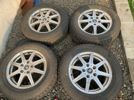 195/65R15 18年製VRX ホイール付き4本セット