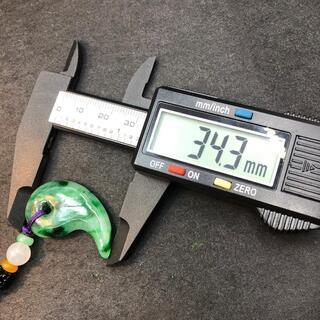 福袋 ネックレス 勾玉 本翡翠 氷ヒスイ 緑色 誕生日プレゼント 縁起物