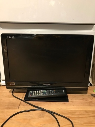 SHARP アクオス　19型　テレビ