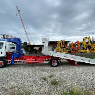 平成21年 いすゞ フォワード 最大積載量7,000kg 花見台 HANAMIDAI ラジコン付き ホイル付き アピトン新品張替え F57の画像