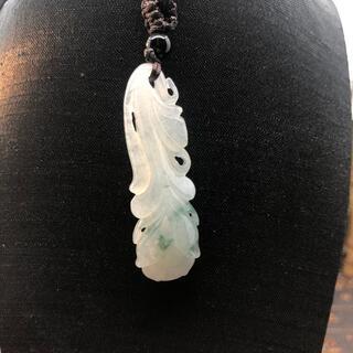 福袋 ネックレス 蘭 本翡翠 氷ヒスイ 誕生日プレゼント 天然石 縁起物