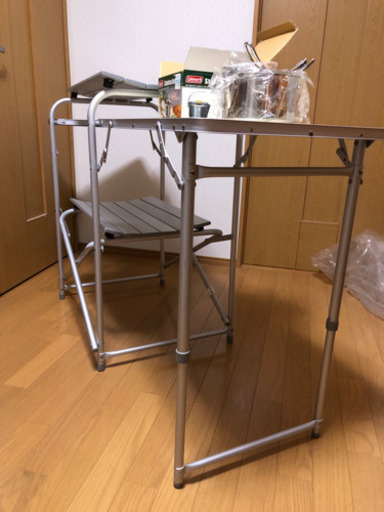 キャンプ用調理台（決まりました）