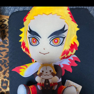 鬼滅の刃 煉獄杏寿郎のぬいぐるみの画像