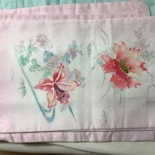 桃色の着物