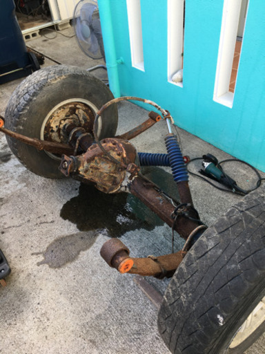 ランクル40 リアホーシング 部品取りやトレーラー作製等に！